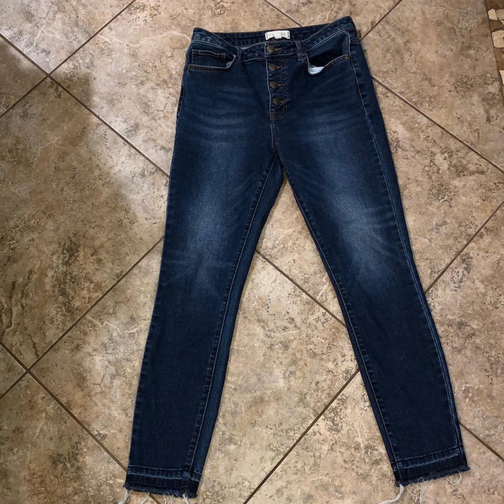 Harper High-rise skinny jeans